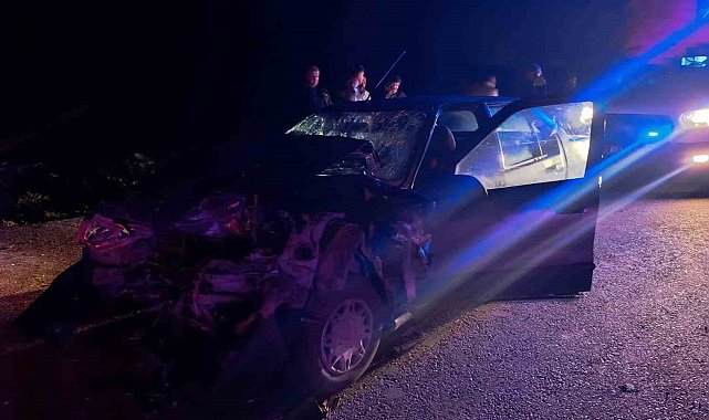 Tokat'ta iki otomobil çarpıştı: 5 yaralı