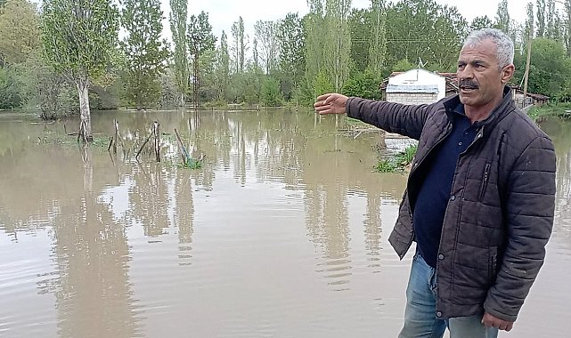 Tokat'ta taşkın sonrası çiftçiler tarlalarına giremedi
