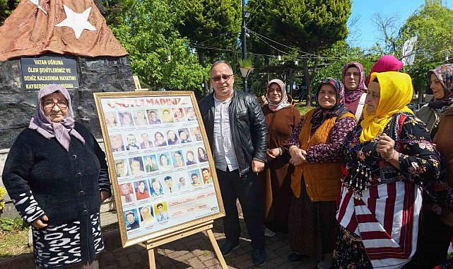 Trabzon'da 26 yıl önce deniz faciasında hayatını kaybeden 38 kişi unutulmadı