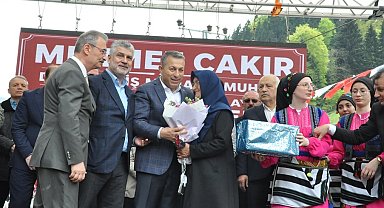 Trabzon'da bahar coşkusu: 31'inci Acısu Hıdrellez Kültür ve Bahar Bayramı Şenliği renkli görüntülere sahne oldu