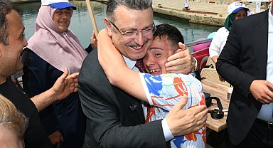 Trabzon'da engelleri kaldıran şenlik