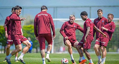 Trabzonspor, kupa maçının hazırlıklarını tamamladı