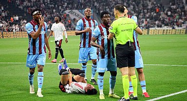 Trendyol Süper Lig: Beşiktaş: 1 - Trabzonspor: 1