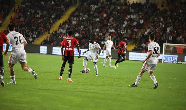 Trendyol Süper Lig: Gaziantep FK: 0 - Beşiktaş: 2