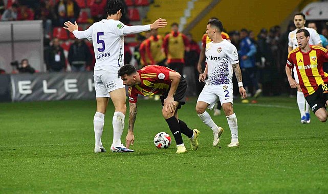 Trendyol Süper Lig: Kayserispor: 1 - Eyüpspor: 1