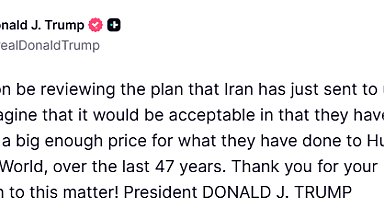 Trump'tan İran'ın son teklifiyle ilgili açıklama: "Kabul edilebilir olacağını düşünemiyorum"
