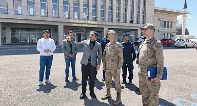 Tümgeneral Halil Şen'den okullarda güvenlik denetimi
