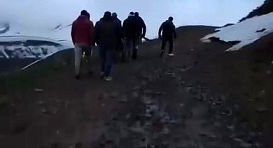 Tunceli'de dağlık alanda mahsur kalan vatandaş 11 saatlik çalışmayla kurtarıldı