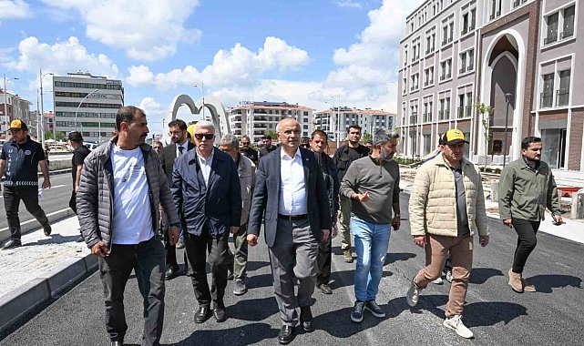 Turgut Temelli Caddesi trafiğe açıldı