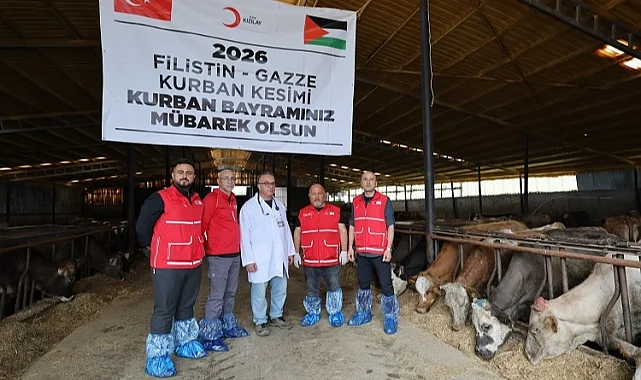 Türk Kızılayı'ndan vekaletle kurban kesimi