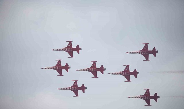 Türk Yıldızları Konya'da nefes kesti