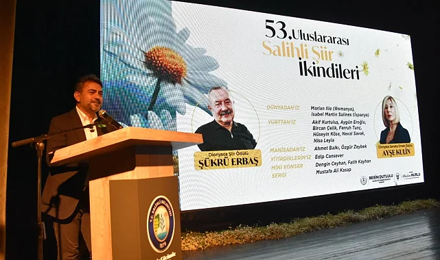 Uluslararası Şiir İkindileri ile Manisa'da sanat rüzgarı esti
