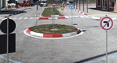 Uşak Çocuk Trafik Eğitim Parkı yenileniyor