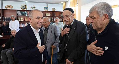 Vali Hatipoğlu, huzurevi sakinleriyle bir araya geldi