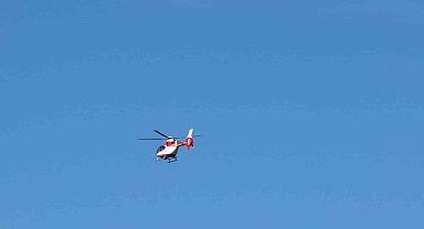 Van'da 77 yaşındaki hasta için helikopter ambulans havalandı