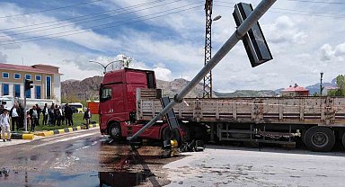 Van'da trafik kazası: 1 yaralı