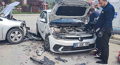 Van'da trafik kazası: 1 yaralı