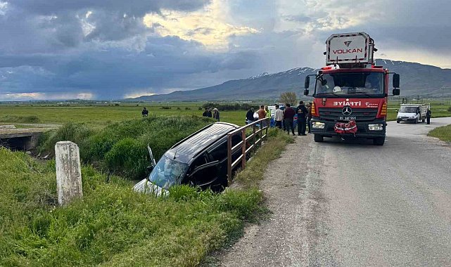 Van'ın Muradiye ilçesinde trafik kazası: 1 yaralı