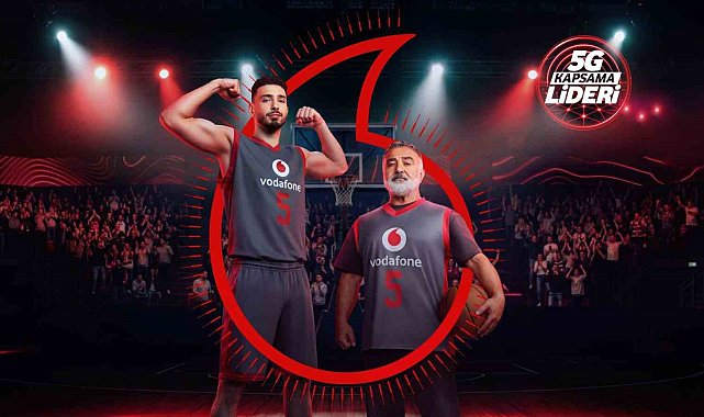Vodafone'un 5G kapsama reklamında milli basketbolcu Alperen Şengün oynadı