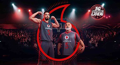 Vodafone'un 5G kapsama reklamında milli basketbolcu Alperen Şengün oynadı