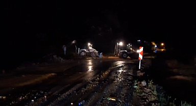 Yağışlar kenti esir aldı, Tunceli-Ovacık ve Tunceli-Erzincan yolları kapandı