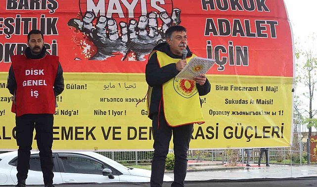 Yalova'da 1 Mayıs kutlandı