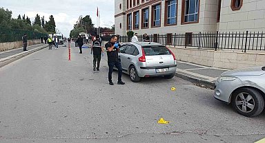 Yalova'da adliye önündeki cinayetin kan donduran görüntüleri ortaya çıktı