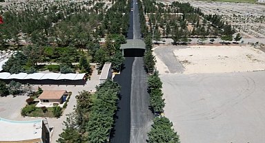Yeni Asri Aile Mezarlığı'nda ulaşım konforu artırıldı