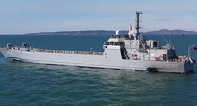 Yeni tip çıkarma gemisinde ikinci teslimat... Ç-160 Deniz Kuvvetleri envanterinde