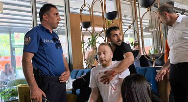 Yol kavgasında kan aktı: 1'i ağır 4 kişi bıçakla, 1 polis memuru arbede sonucu yaralandı