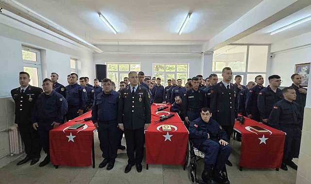 Yozgat'ta 21 özel genç bir günlüğüne asker oldu