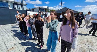 Yozgat'ta bahar şenliğiyle komşular kaynaştı, çocuklar geleneksel oyunlarla tanıştı