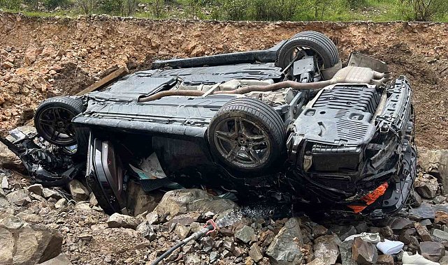 Yozgat'ta otomobil takla attı: 4 yaralı