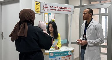 Yüksekova'da "sessiz tehlike" mesaisi: Her 100 kişiden biri risk altında