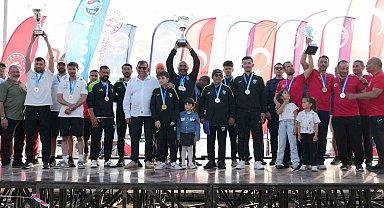 Zıpkınla balık avında şampiyonlar belli oldu