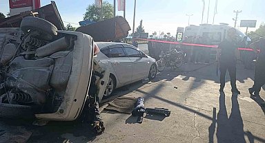 Zonguldak'ta akaryakıt istasyonuna dalan otomobil dehşet saçtı: 5'i çocuk 6 yaralı
