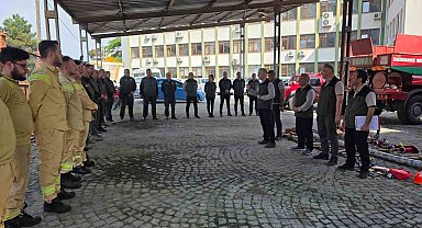 Zonguldak'ta orman yangınına karşı işbaşı eğitimleri sürüyor