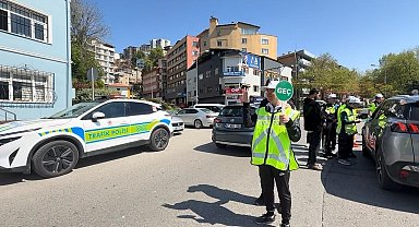 Zonguldak'ta özel bireylerden trafik denetimi