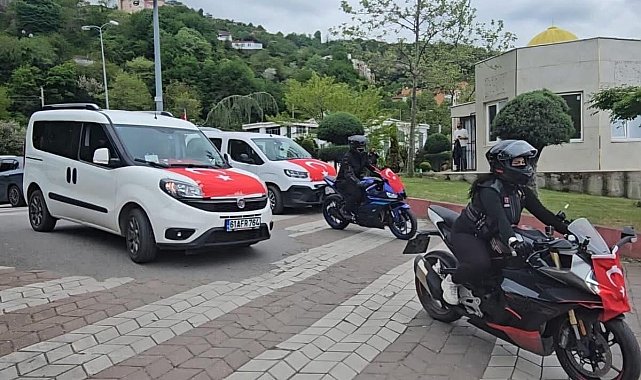 Zonguldak'ta özel bireylere temsili asker uğurlaması