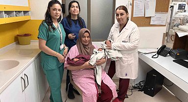 10 yıllık hasret üçüz bebek sevinciyle taçlandı