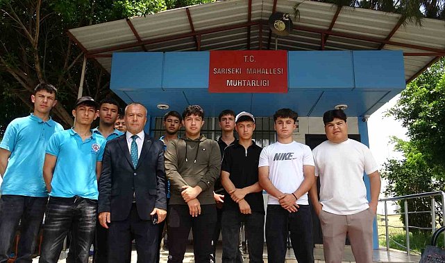 'Uyuşturucuya hayır' diyen muhtar ve mahallenin gençleri birlikte kısa film çekti