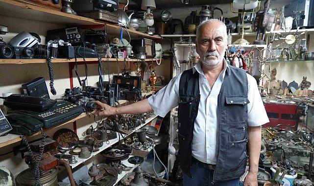 45 yıllık antikacı, sahte ürünlere dikkat çekti