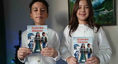 5 bine yakın kitap okuyan 10 yaşındaki ikizler yazar oldu