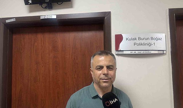 8 yıllık kulak ağrısı ve basınç şikayeti Kurtalan'da son buldu