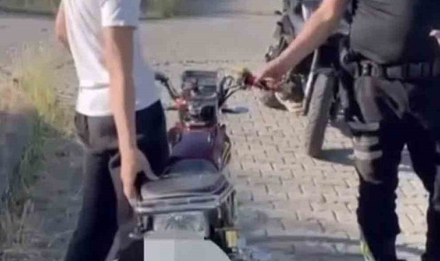 Abartı egzoz ve gürültüye geçit yok: 18 araç trafikten men edildi
