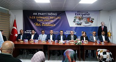 AK Parti İnönü İlçe Danışma Meclisi Toplantısı gerçekleştirildi