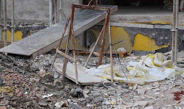 Amasya'da inşaattan düşen işçi hayatını kaybetti