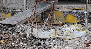 Amasya'da inşaattan düşen işçi hayatını kaybetti