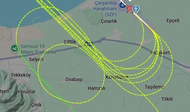 Anadolu kartalları, uçuş eğitimini Samsun'da alıyor