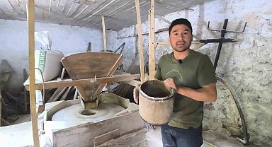Anamur'da 200 yıllık su değirmeni zamana direniyor